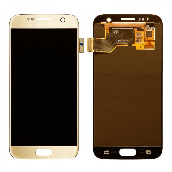 LCD PANTALLA SAMSUNG GALAXY S7 EDGE/G935 COMPLETA DORADA