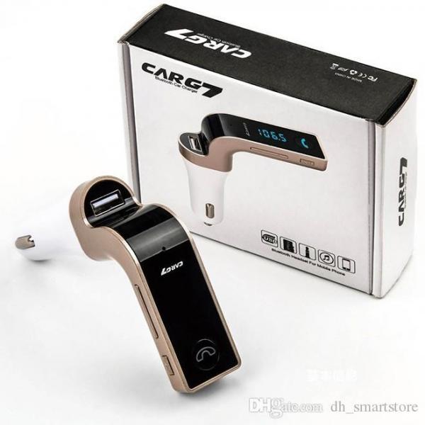 CARGADOR DE CARRO TRANSMISOR MP3