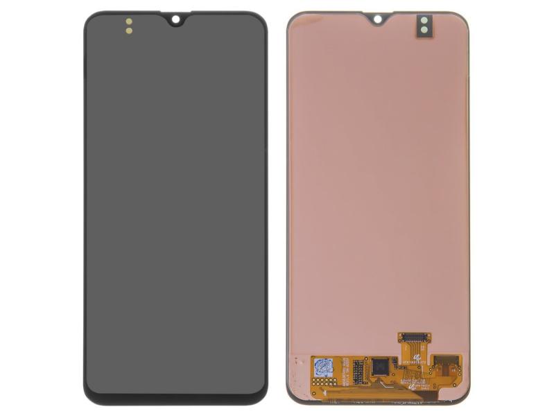LCD COMPLETA SAMSUNG GALAXY A20 OLED SIN MARCO NEGRA