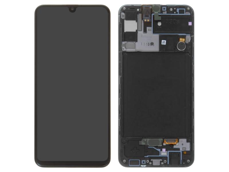 LCD COMPLETA SAMSUNG GALAXY A30S OLED CON MARCO