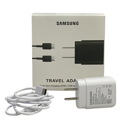 CARGADOR SAMSUNG GALAXY 25 WATTS TIPO C A TIPO C