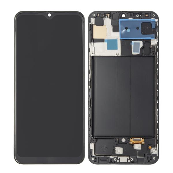LCD COMPLETA SAMSUNG GALAXY A30 INCELL CON MARCO