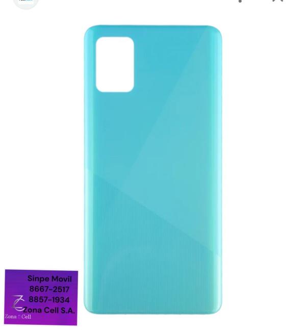 TAPA BATERIA SAMSUNG A51 CELESTE