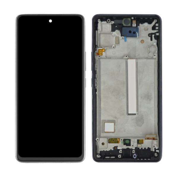 LCD SAMSUNG A53 OLED CON MARCO NEGRA