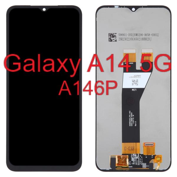 LCD SAMSUNG A14 5g ORIGINAL SIN MARCO FLEX GRANDE NEGRA