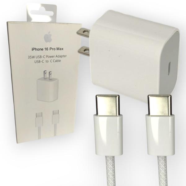 CARGADOR IPHONE 16 35W TIPO C